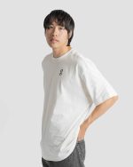 تیشرت oversize برند On سفید - تصویر 2